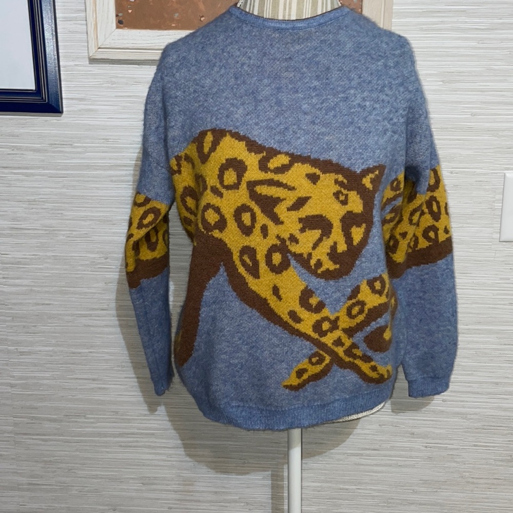 Shein cheetah sweater